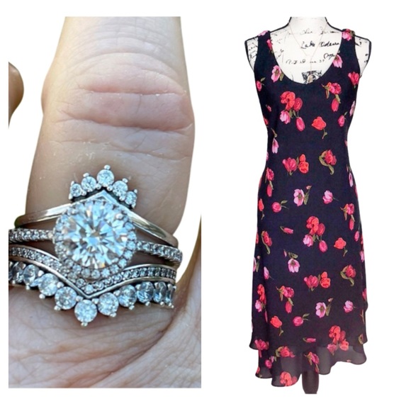 NEW! 3ct Solitaire 5A Low Profile paired with 2 different Guards—A Unique Style! - Picture 3 of 9